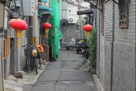 后羅圈胡同 - 位于北京市西城區，東南曲折走向